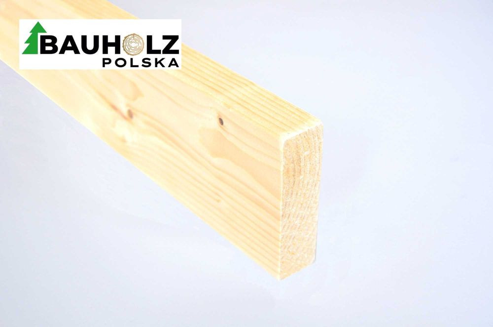 Drewno konstrukcyjne budowlane C24 KVH BSH na domy suche strugane HIT!