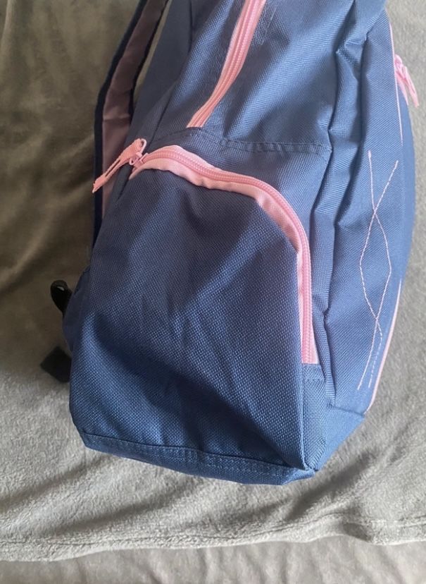 Plecak szkolny Różowo-granatowy