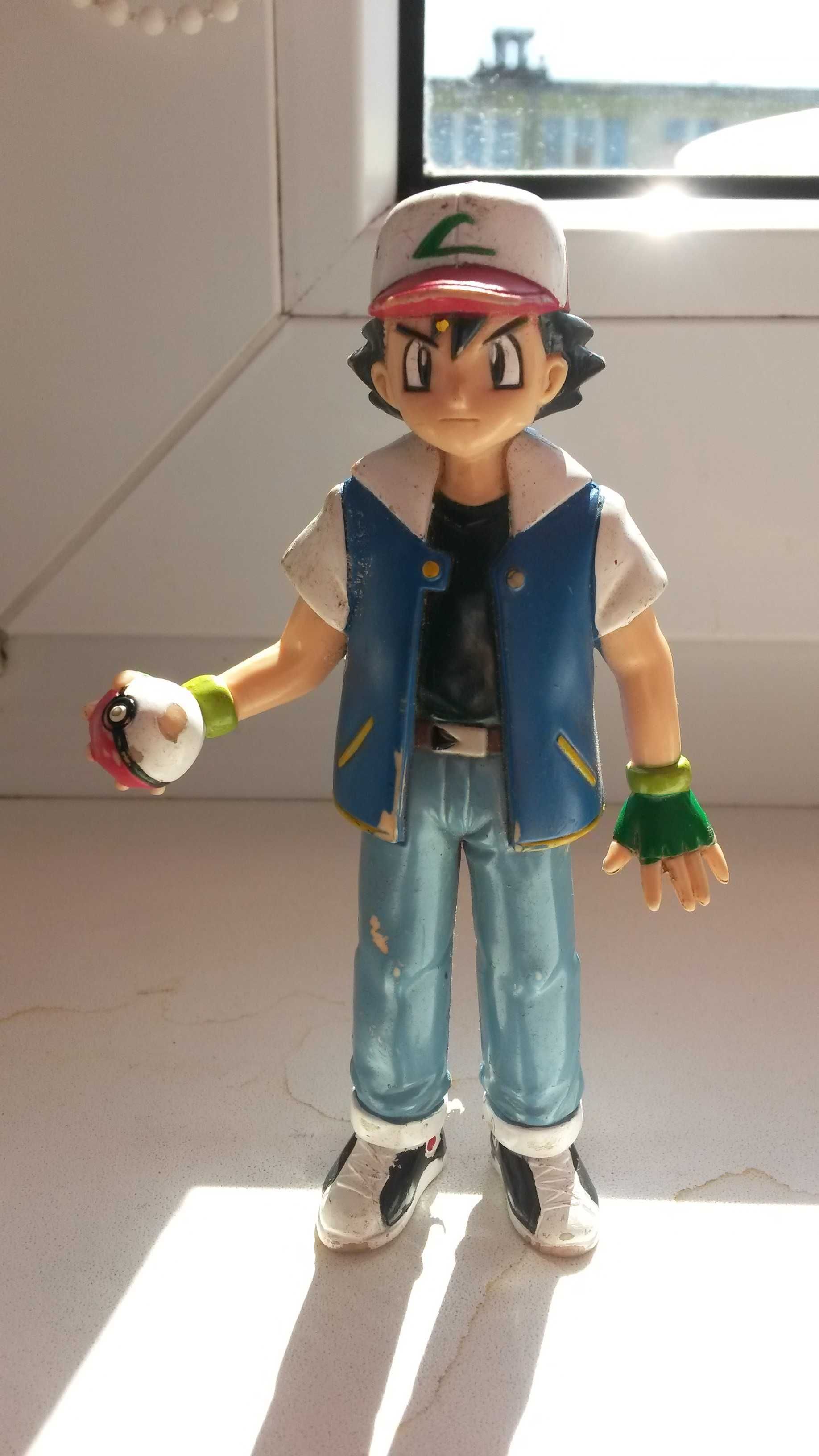 Figurka kolekcjonerska Ash Pokemon Tomy 1998 unikat