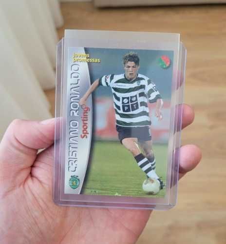 Carta Cristiano Ronaldo Sporting - Rookie Card