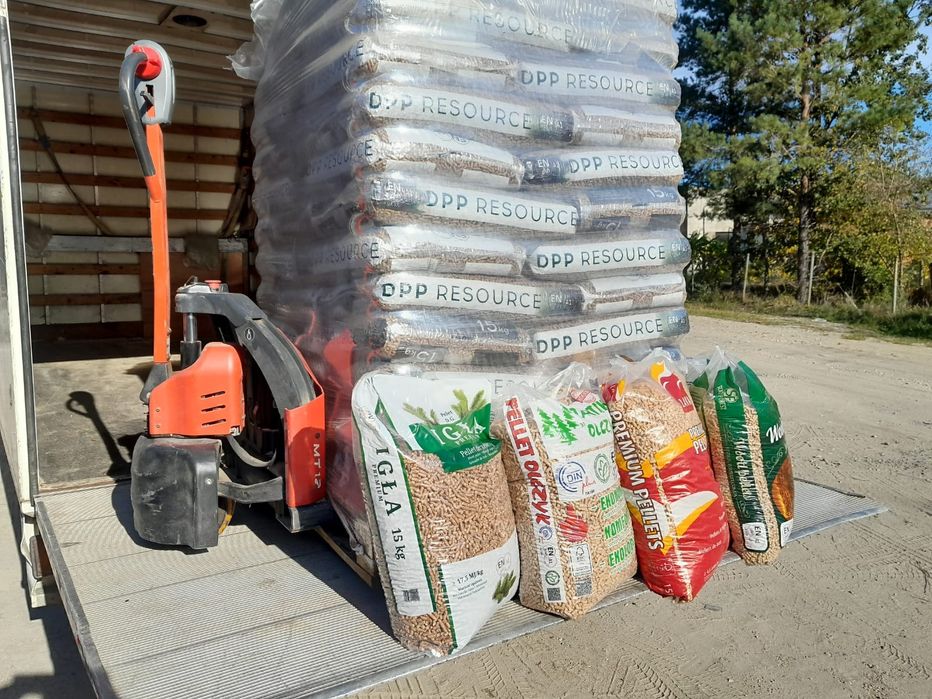 Pellet KAROŃ Igła Olczyk Lava Allaska Forest sosna dąb PRODUCENT