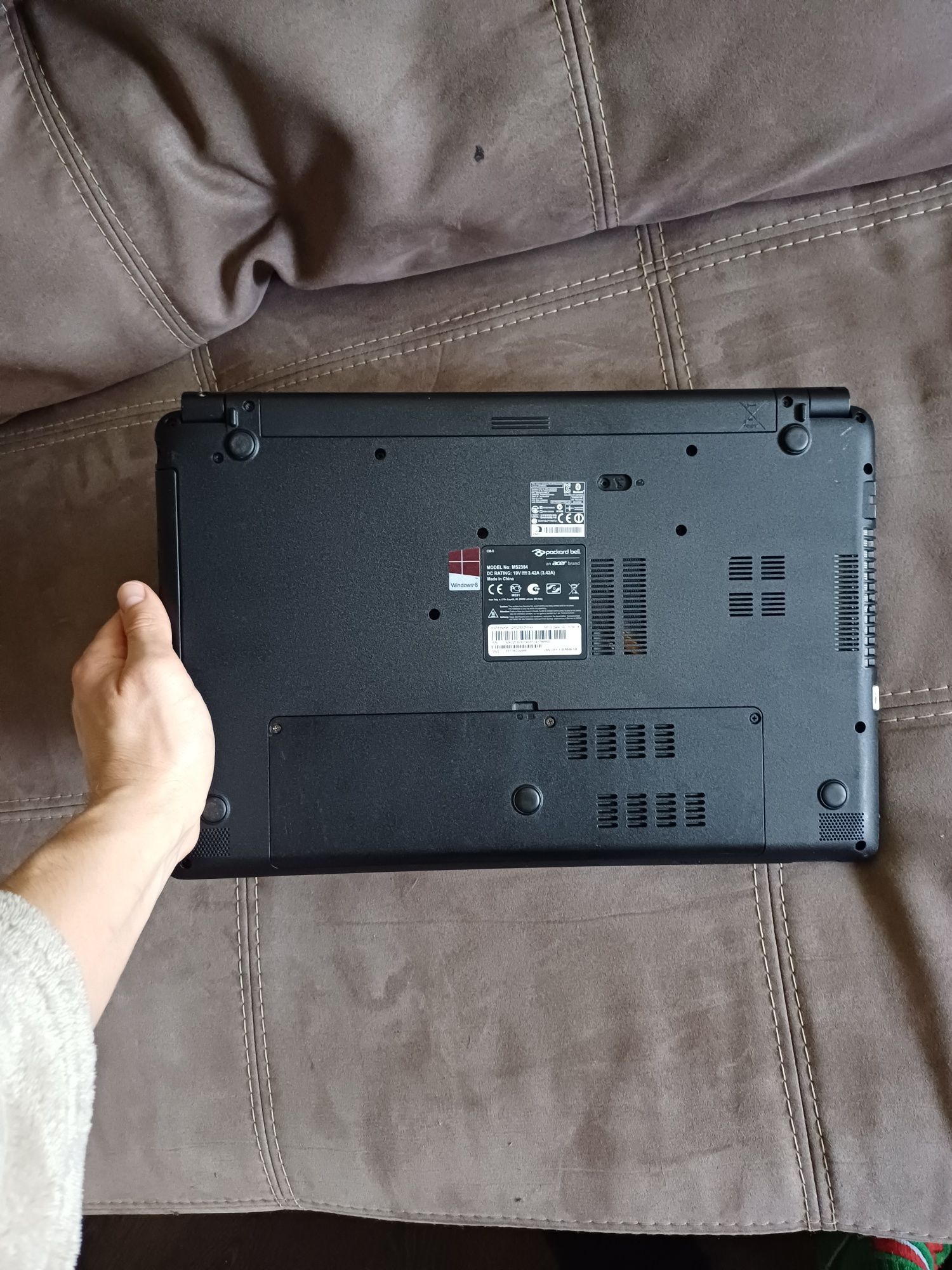 Ноутбук Packard Bell 156 / 15.6" (1366x768) TN / AMD E1-2500