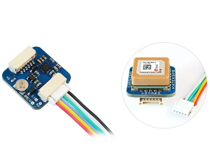 MATEK Mateksys GNSS  & Компас M10Q-5883