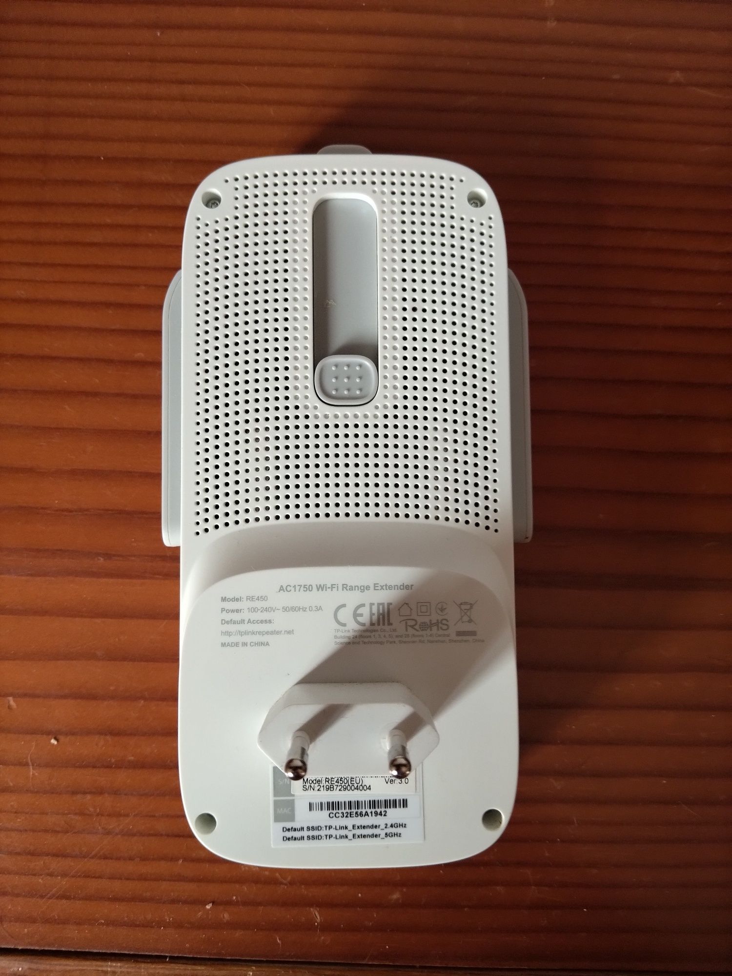 Extensor/Repetidor de sinal Internet Tp-link