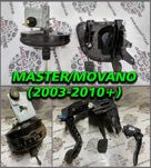 Вакуумный усилитель ГТЦ Педаль газ тормоз Щеплення Master Movano