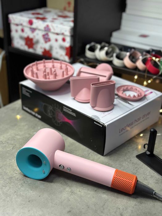 Фен Dyson Supersonic Super Hair Dryer Magic електро фен 1600 Вт Синій