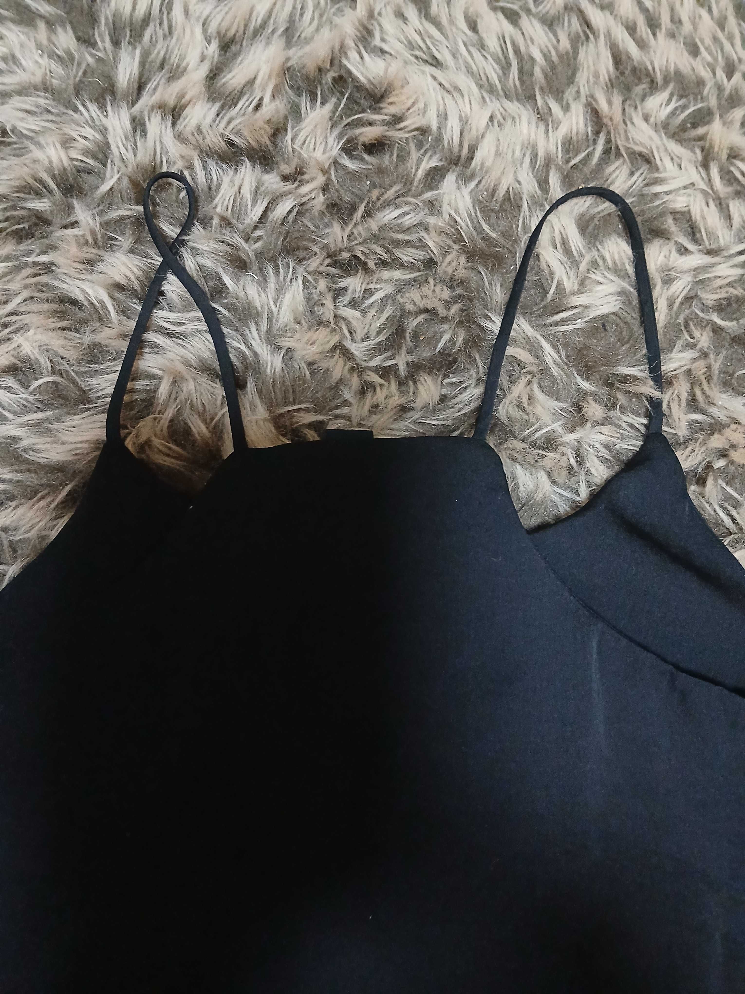 H&M bluzka r 40 satyna ramiączka