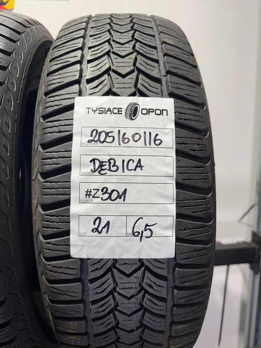Opony Zimowe 205/60/16 Dębica Frigo Komplet #Z301