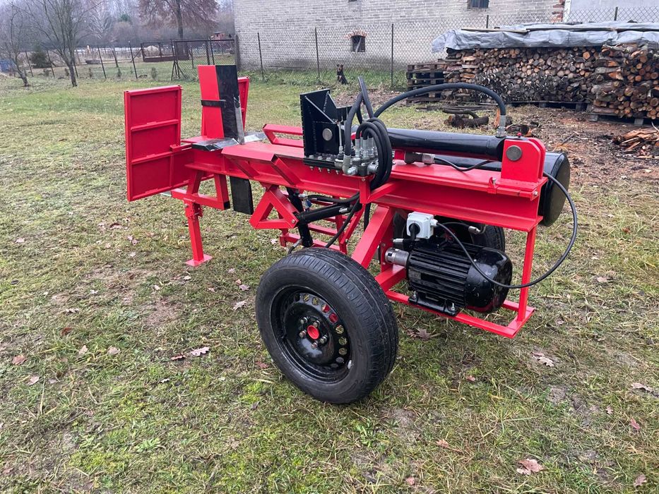 Łuparka hydrauliczna do drewna elektryczna 15t 7,5kW