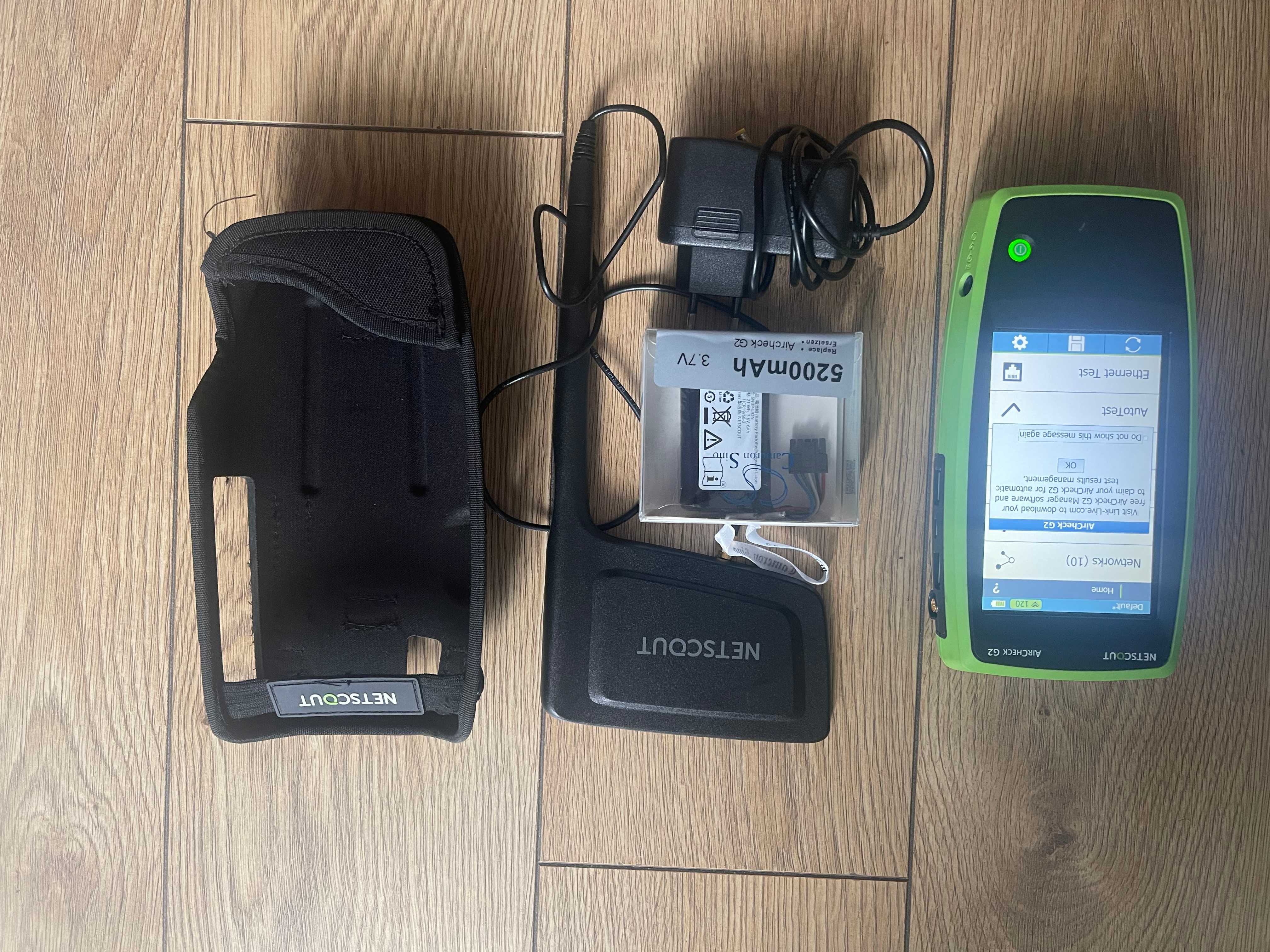 Tester sieci WiFi: NetScout AirCheck G2