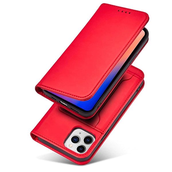 Etui Card Braders Case do iPhone 12 Pro czerwony