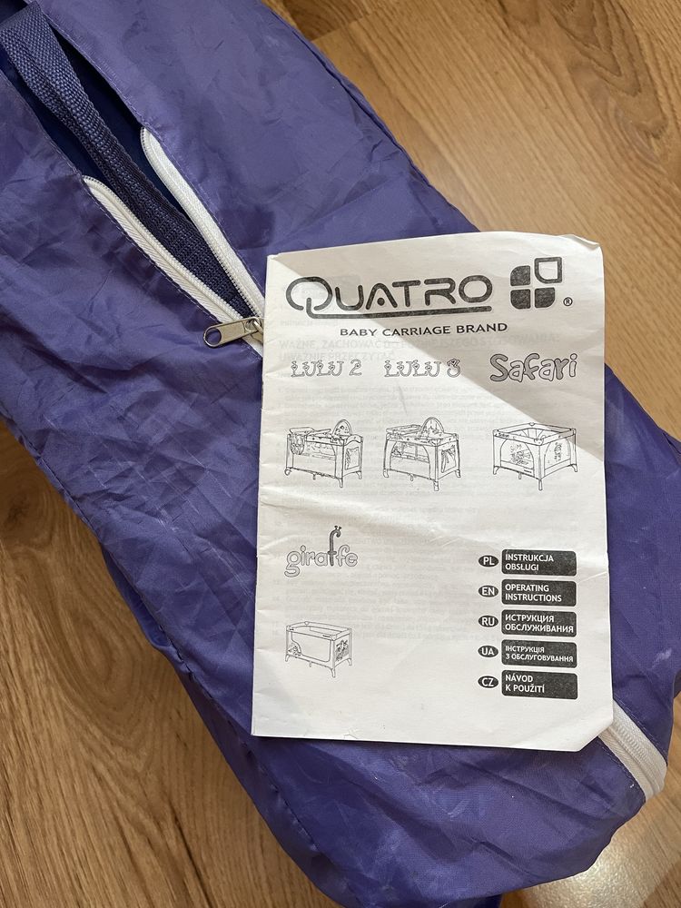 Ліжко манеж quatro