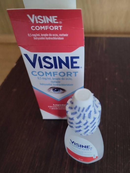 krople do oczu Visine  Comfort 0,5 mg/ml