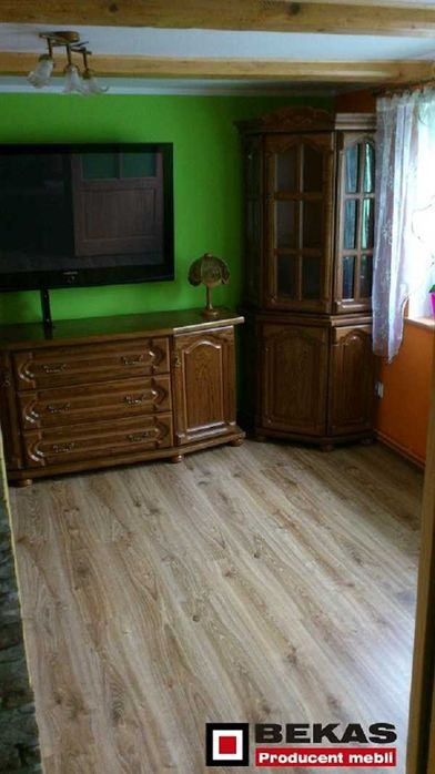 Stylowy Nowy Śliczny Zestaw Do Salonu Komoda Witryna Bekas