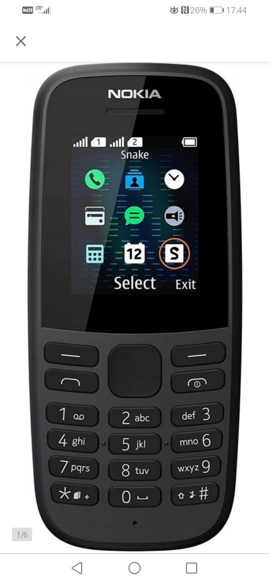 Telefon Nokia Dual sim 105