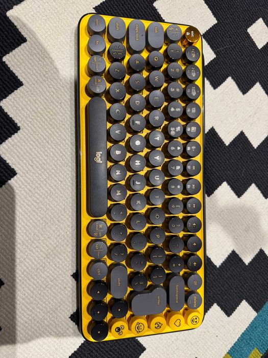 Klawiatura LOGITECH Pop Keys Black & Yellow