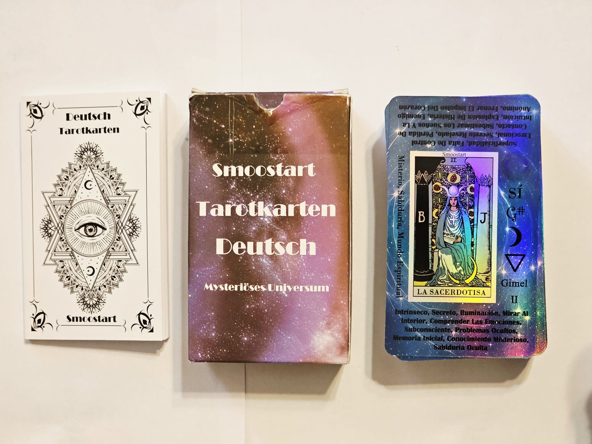 Карти ТАРО таємничий всесвіт 78 штук + книжка