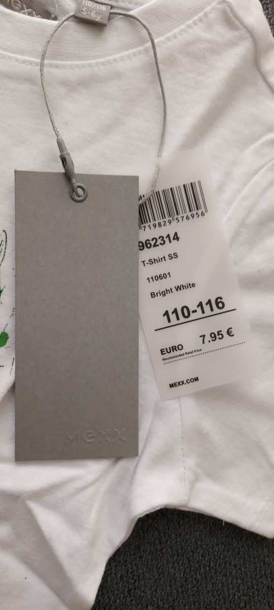 Mexx Koszulka 110 - 116 T-shirt Bluzka Chłopięca Chłopca Nowa