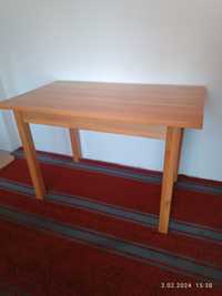 nowy stół drewniany dębowy bez sęków blat 3cm
