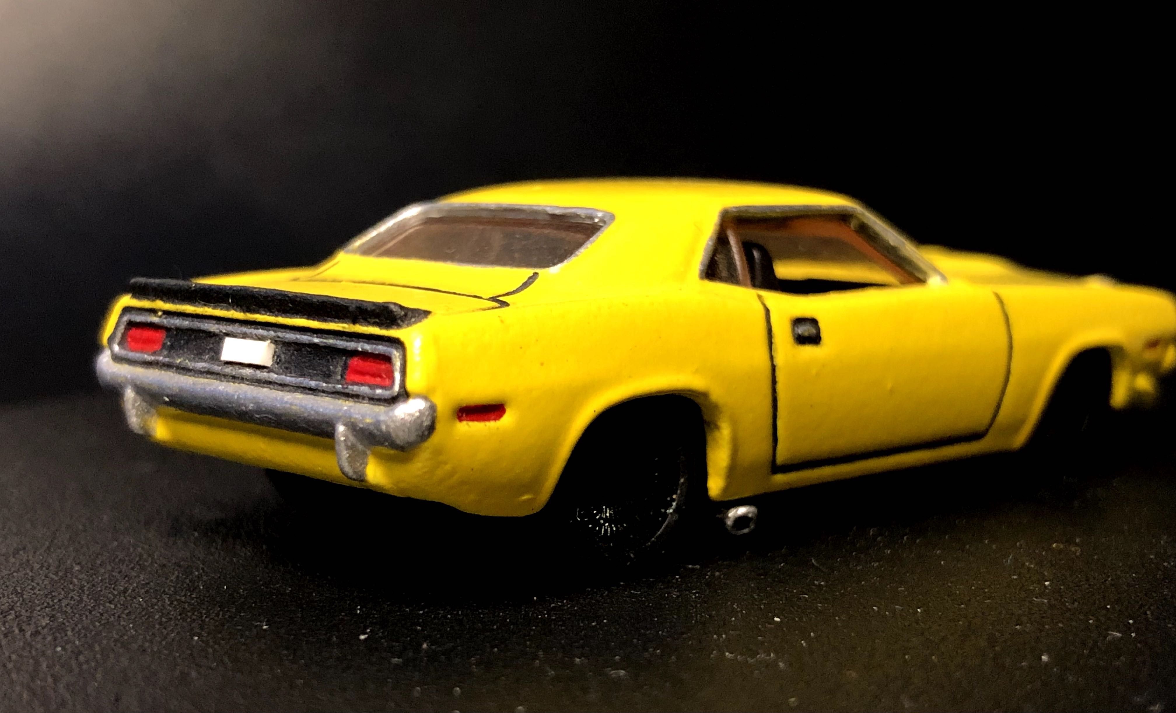 Hot Wheels Plymouth Barracuda Custom model jak Premium