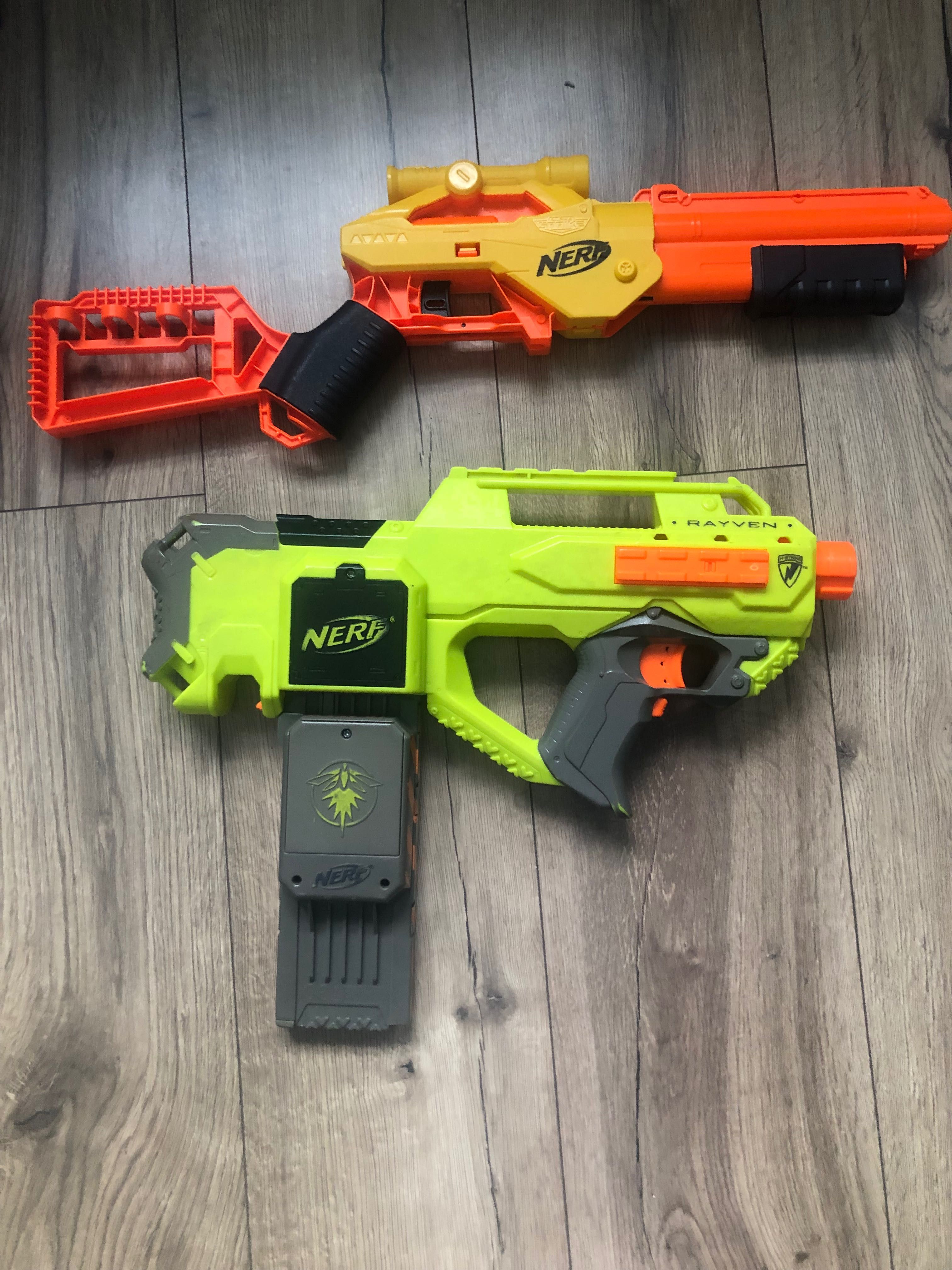 Pistolety Nerf 2 sztuki mix modeli