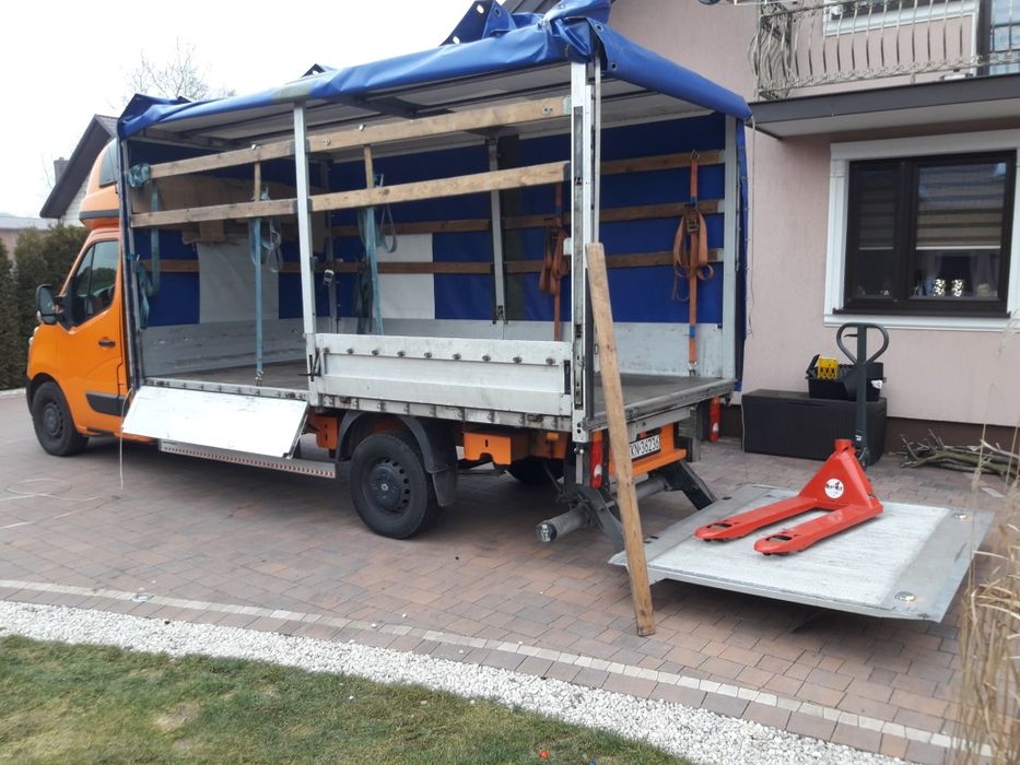 Przeprowadzki Transport Uslugi Transportowe TiIR BUS Winda Paleciak