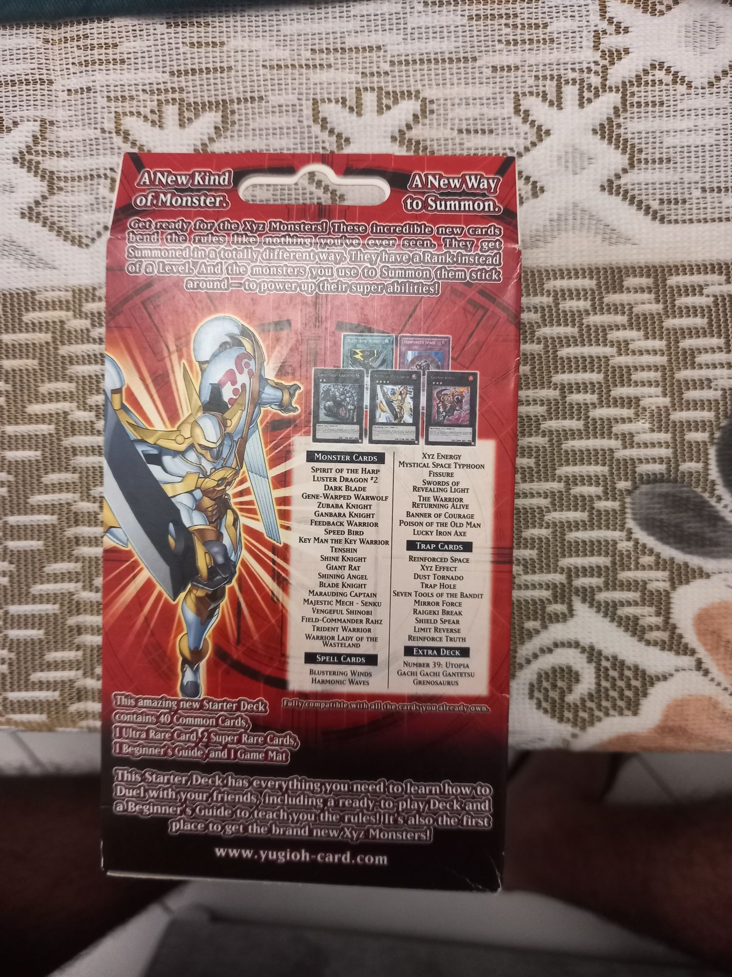 Cartas Yug-Gi-Oh starter deck Dawn Of XYZ  selado