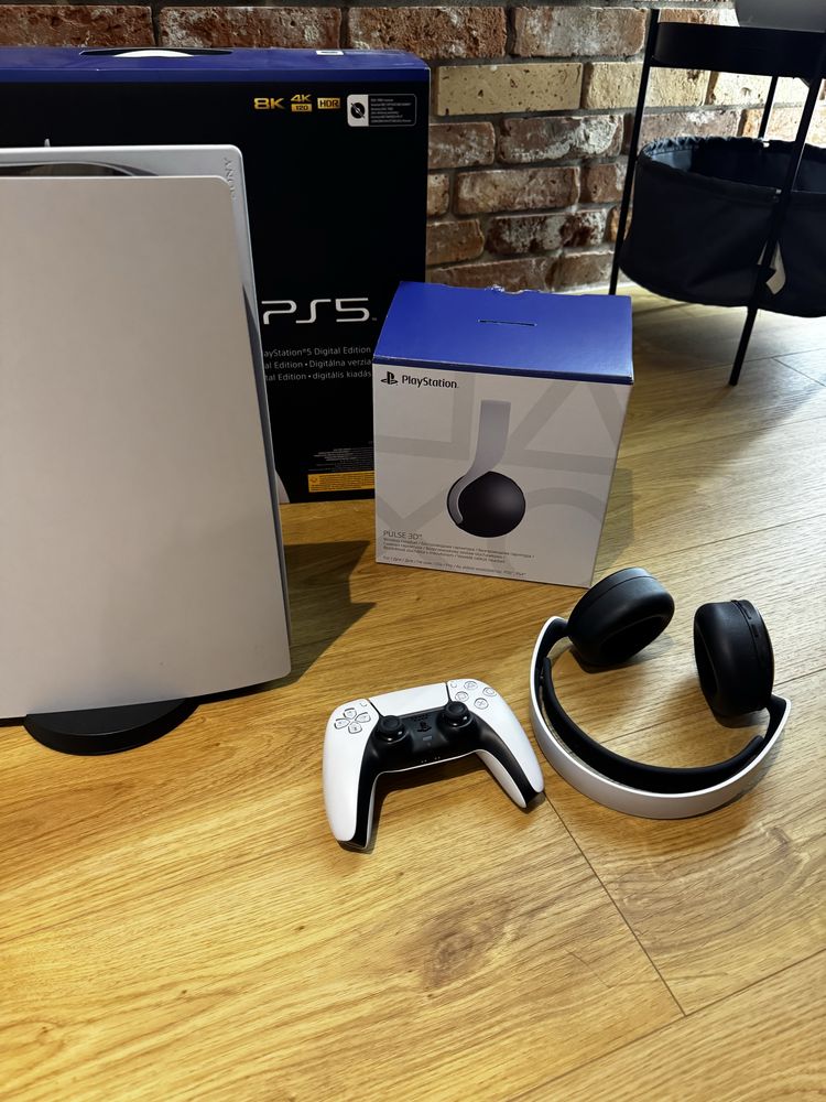 Playstation 5 Digital Pad Słuchawki pulse 3d