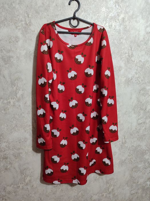 Сукня сорочка светр зіпка з оленями фемелі лук  новорічний