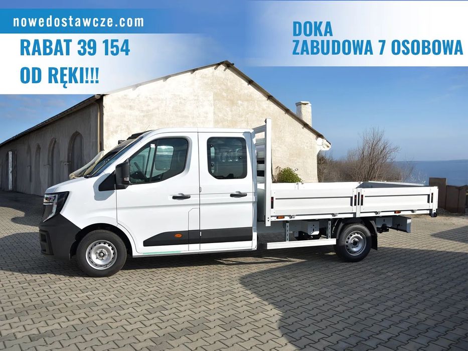 Renault Master Doka Brygadowa 7 osób  Doka | Doka Brygadowa | Brygadówka | Zabudowa brygadowa 7 osób Carpol