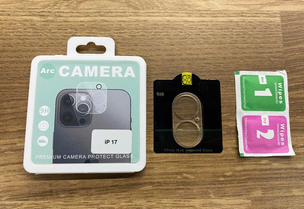 Película de vidro câmara traseira iPhone 17/ 17 Air/17 Pro/17 Pro Max