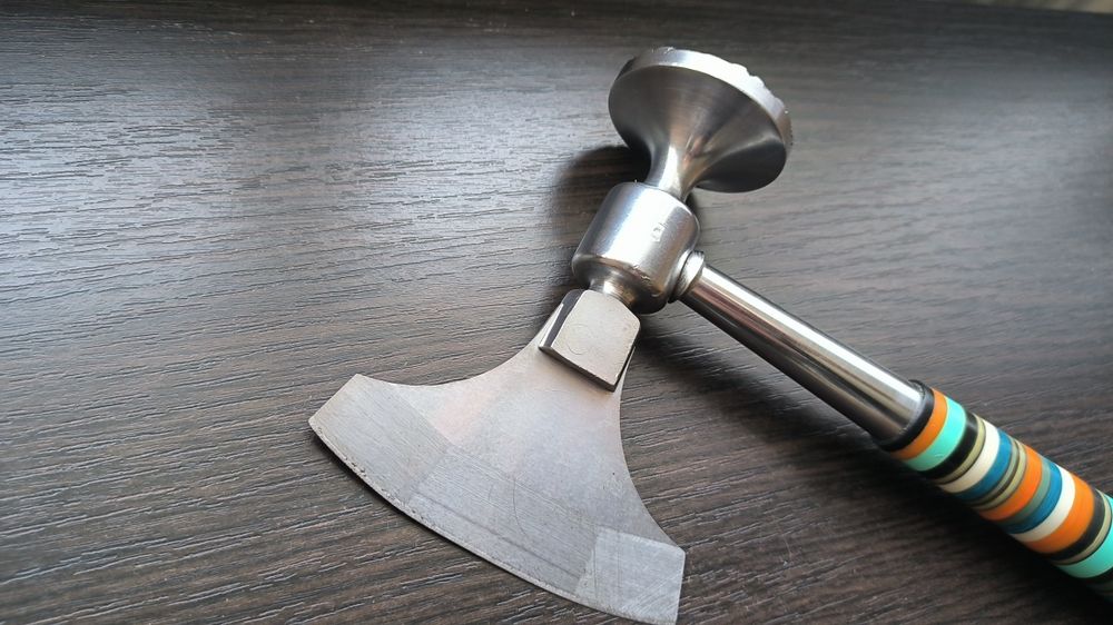 Toporek Tłuczek Tasak Stal nierdzewna Polecam