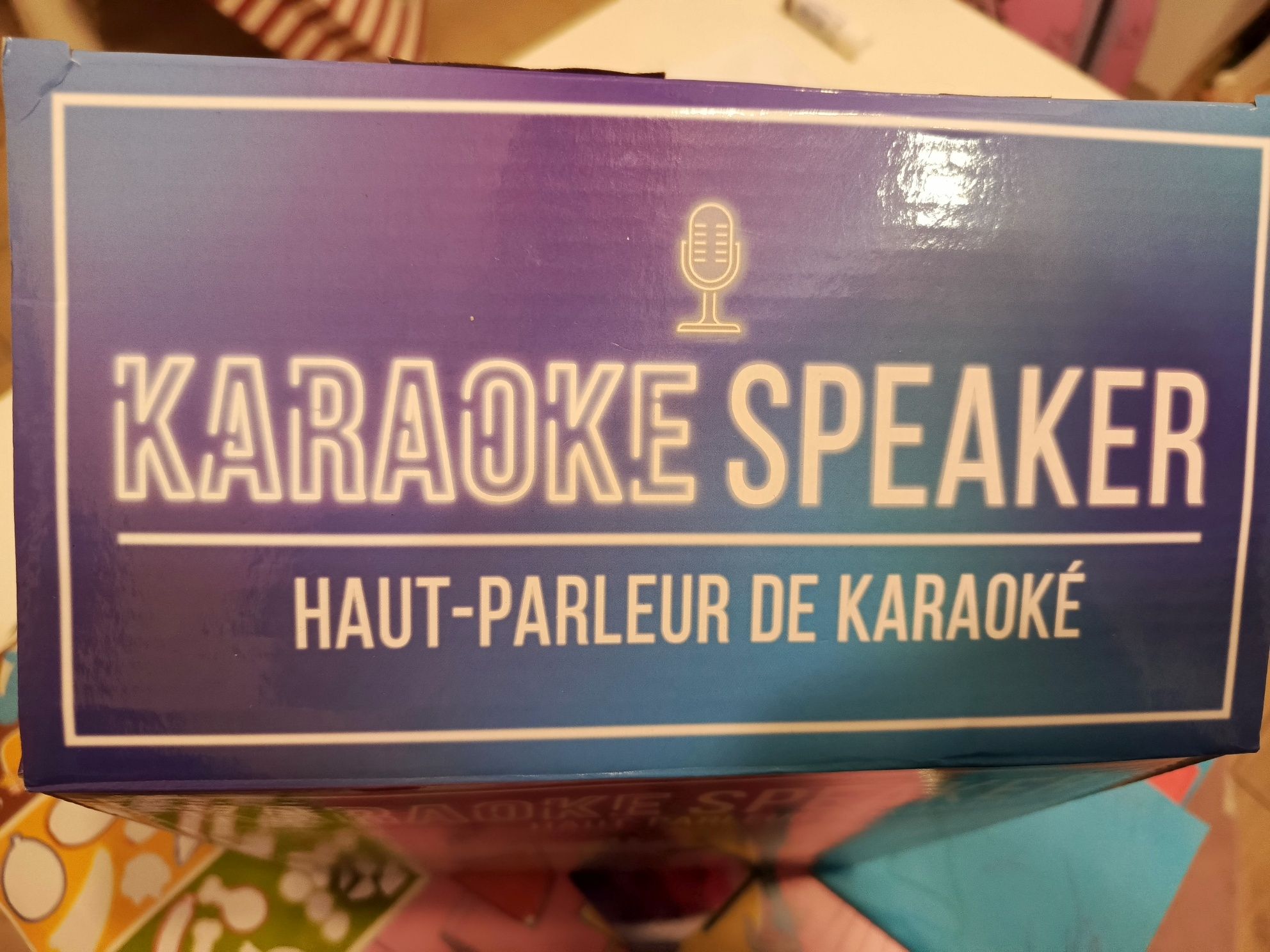 Zestaw do karaoke dwa mikrofony
