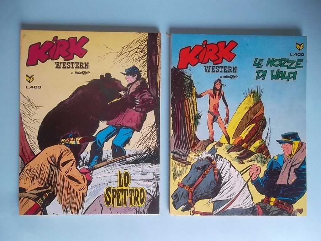 KIRK WESTERN Série Completa 1/15 HUGO PRATT em italiano