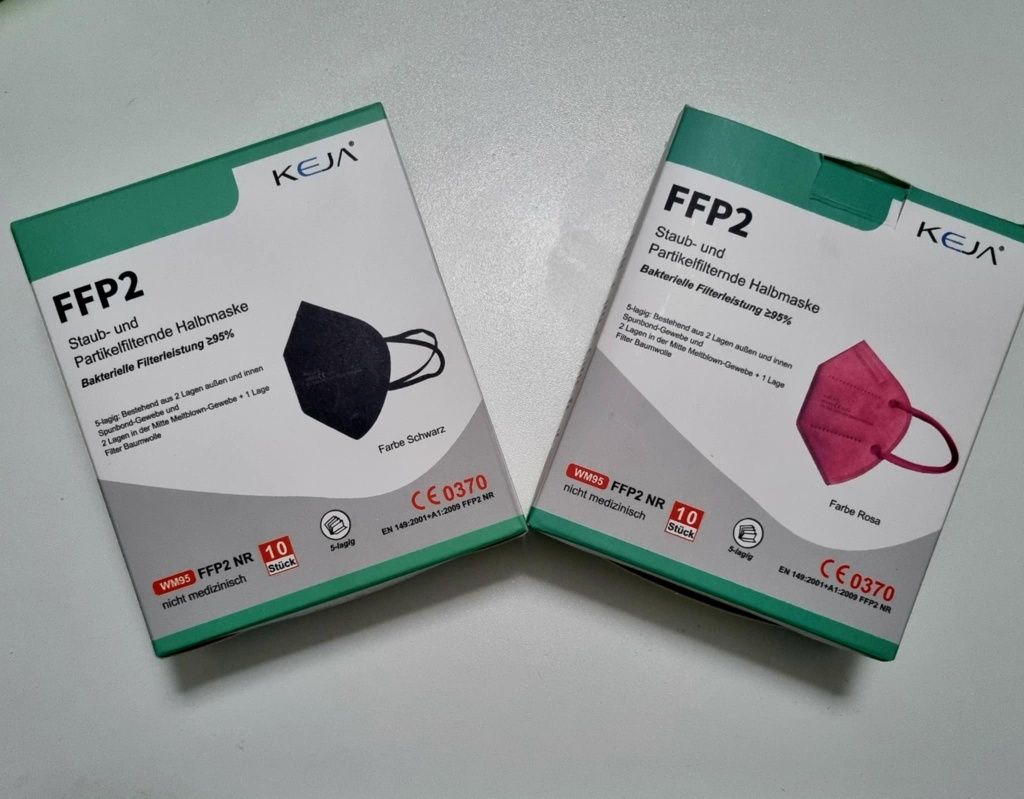 Maseczka, maska ffp2 1000 szt. Wysokiej jakości