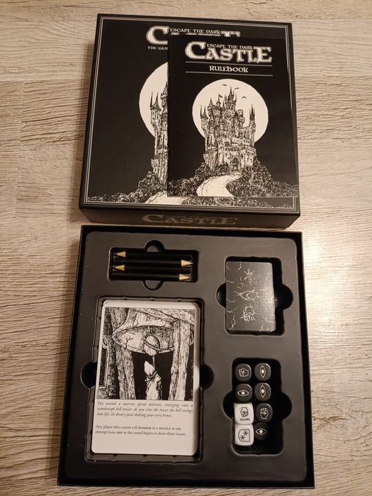 Mroczny Zamek gra planszowa ENG