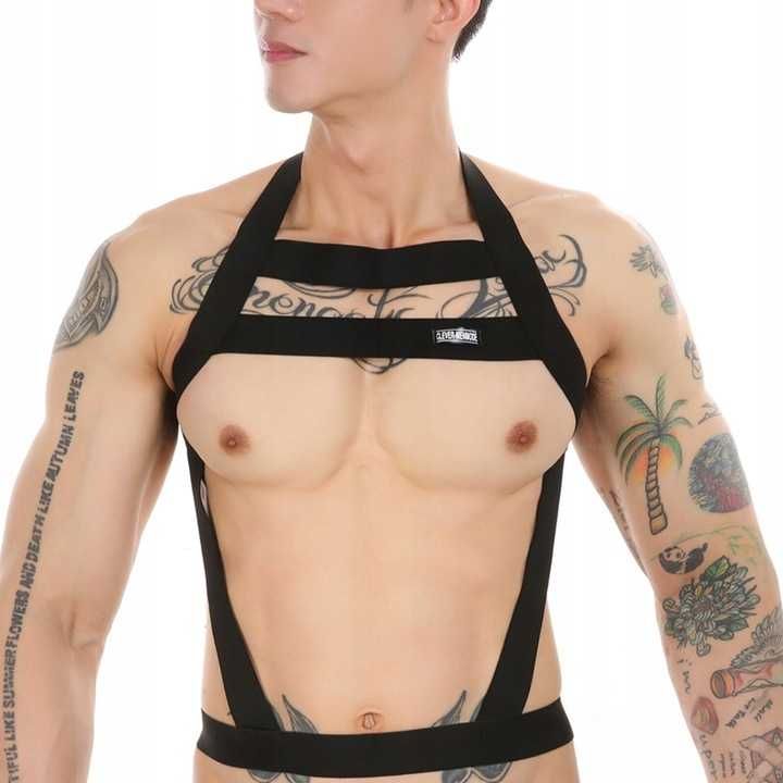 BD114 ELASTYCZNY HARNESS na klatkę dla mężczyzny