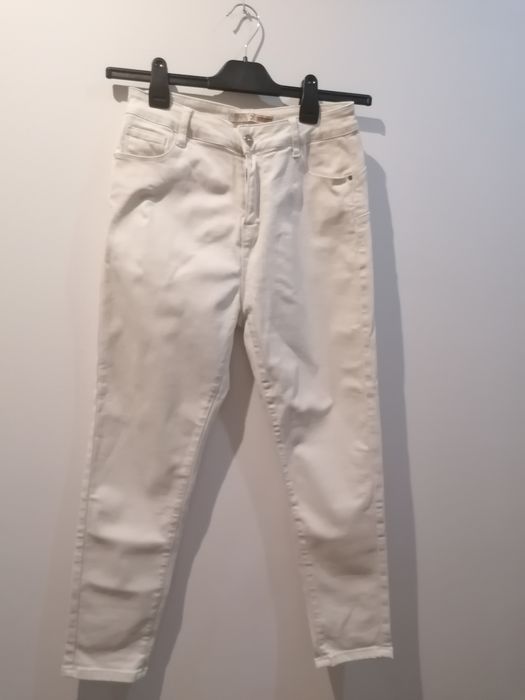 Jeansy kremowe MSara