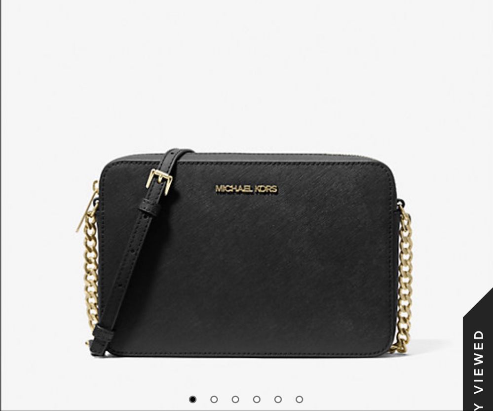 ОРИГІНАЛ! Сумка Michael Kors Jet Set Large Printed Logo Crossbody Bag