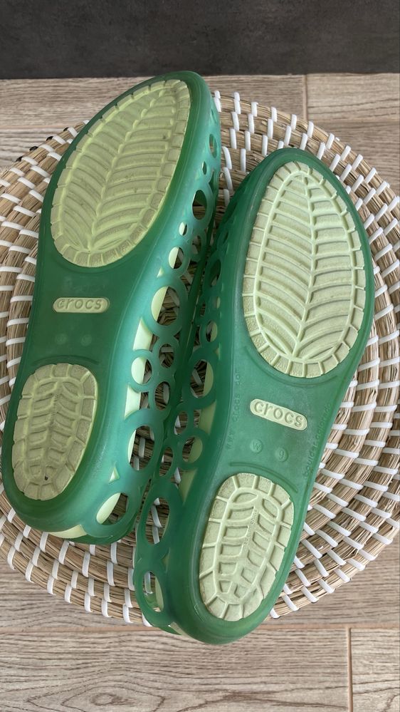 Crocs baleriny Adrina Flat Women Aqua Green W9 39/40