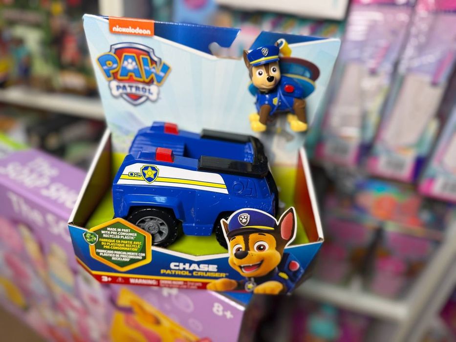 Герої PawPatrol Щенячий Патруль машинки з фігурками в асортименті