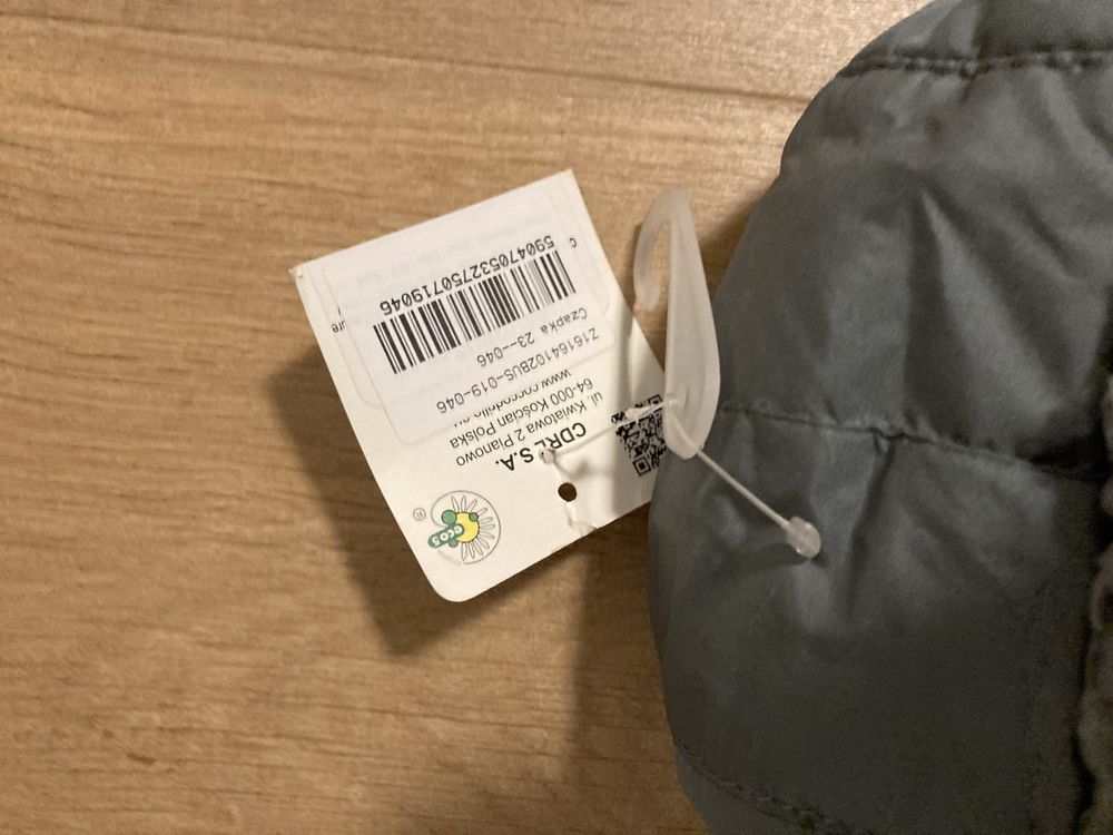 Czapka ciepła zimowa dla niemowlaka roz. 46 Coccodrillo