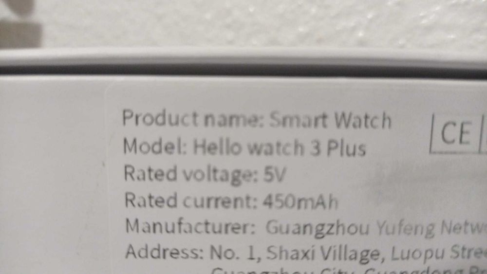 SmartWatch Hello Watch 3 Plus - Novo!!