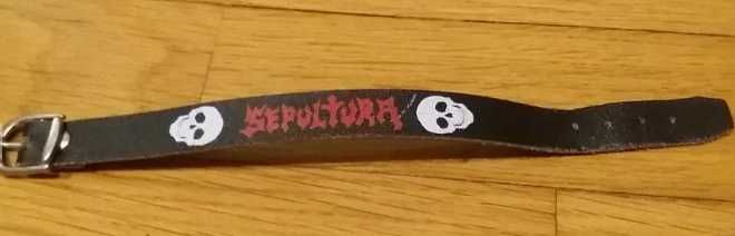 Sepultura Lenço - pulseira -Pink floyd pulseira sweatband original 70s