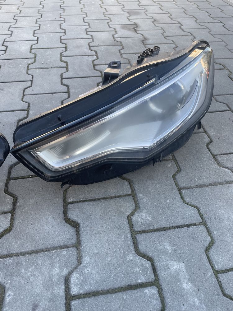 Audi a6 c7 lampy kompletne xenon anglik