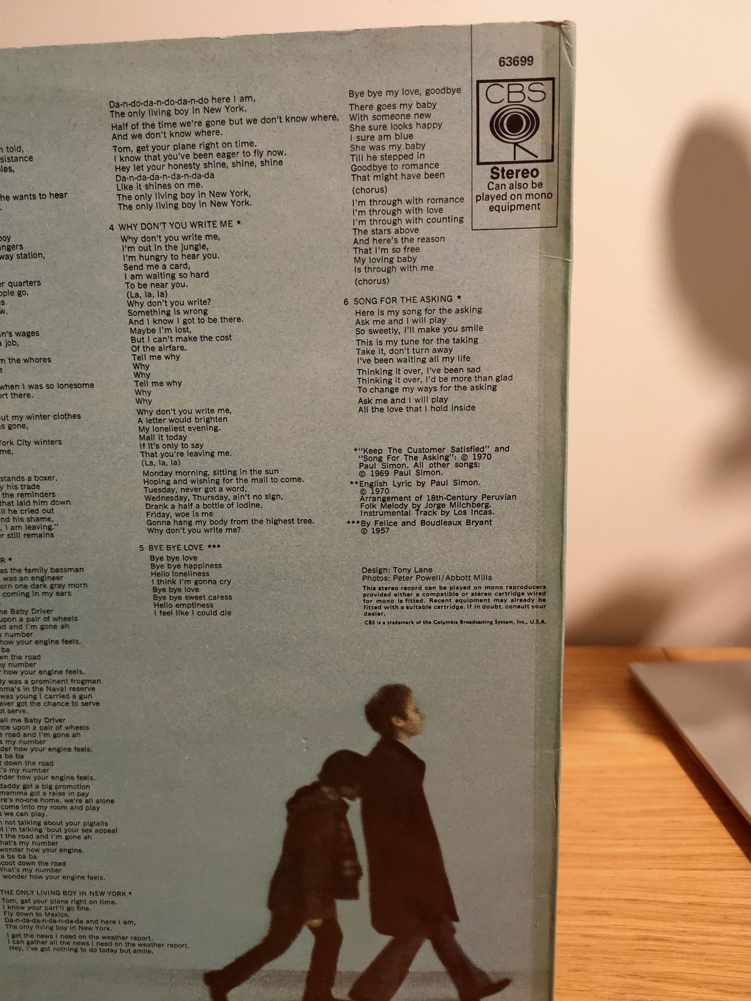 Simon and Garfunkel - Bridge Over Troubled Water (1st press UK)