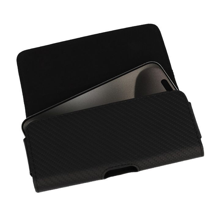 Kabura HIT XL iPhone 17 Pro Max/16 Pro Max/Samsung A55 wzór 3 czarna