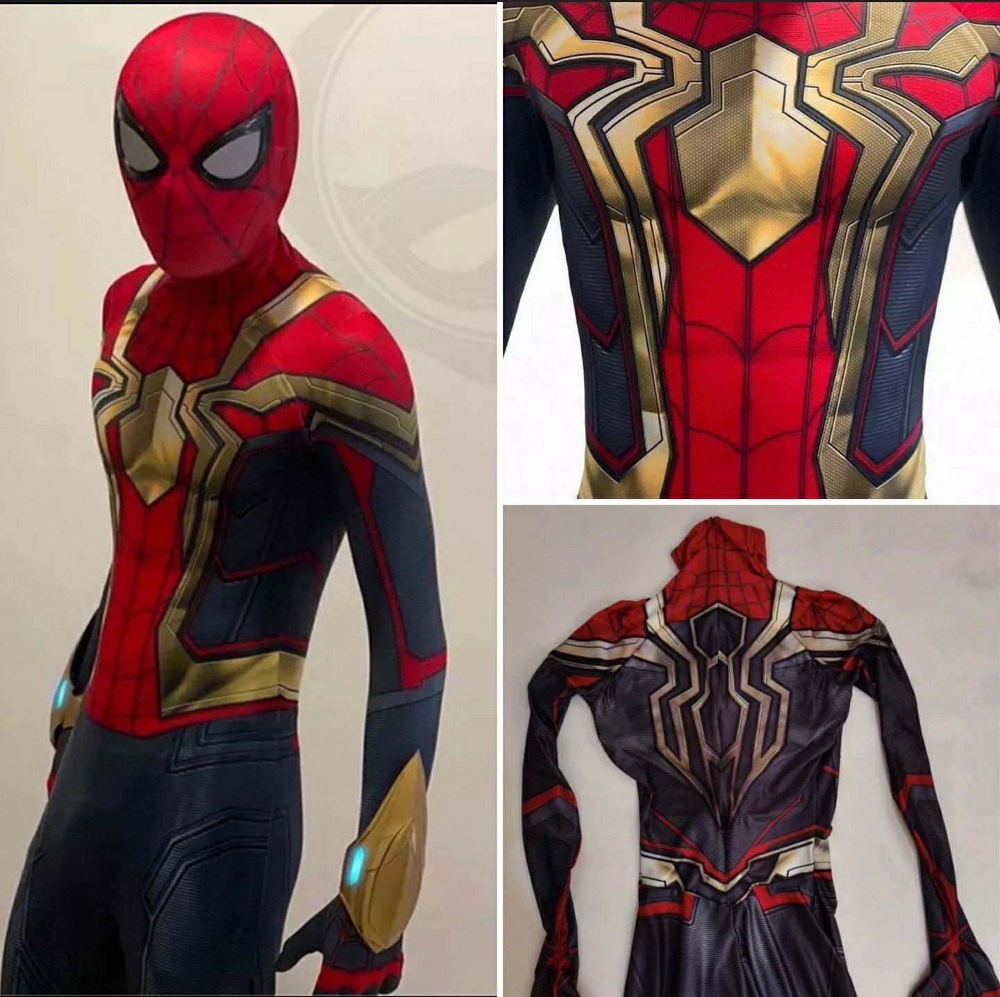 Fato e Máscara Iron Spider Premium