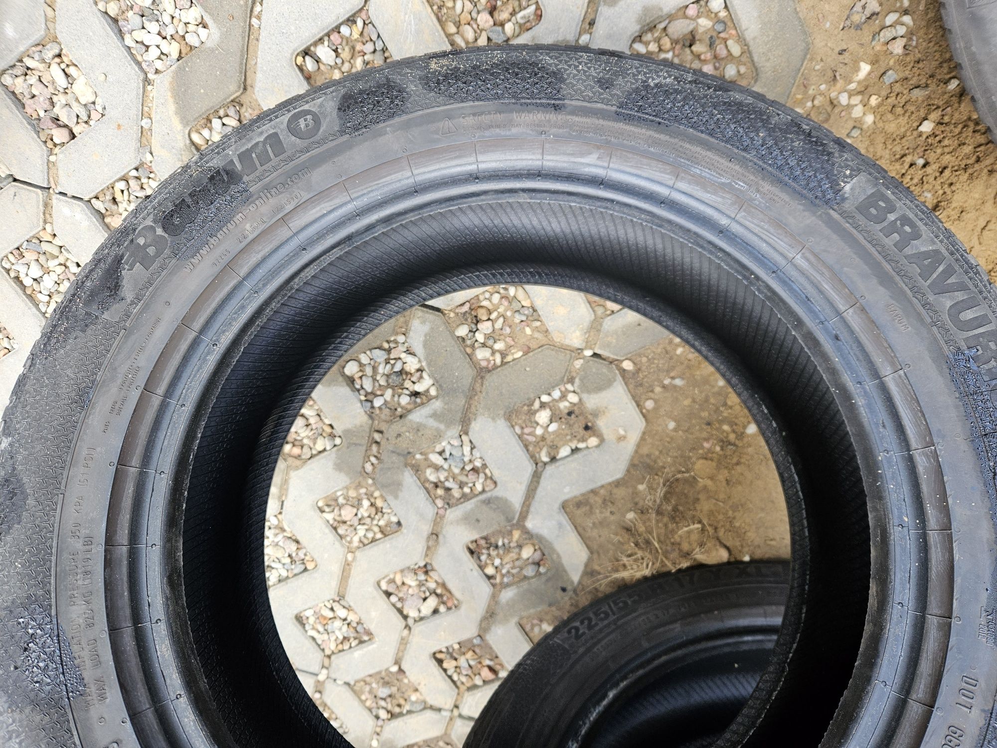 [4szt] Barum 225/55 r17 Letnie /// 5mm!!! MONTAŻ