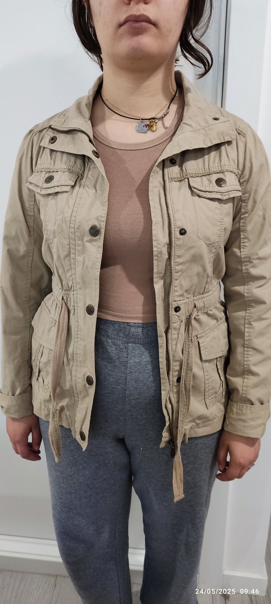 Parka de meia estação tam. M